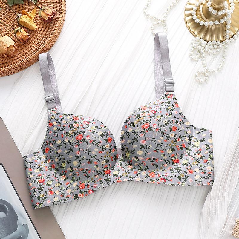 Floral High Quality adjustable breathable Bra