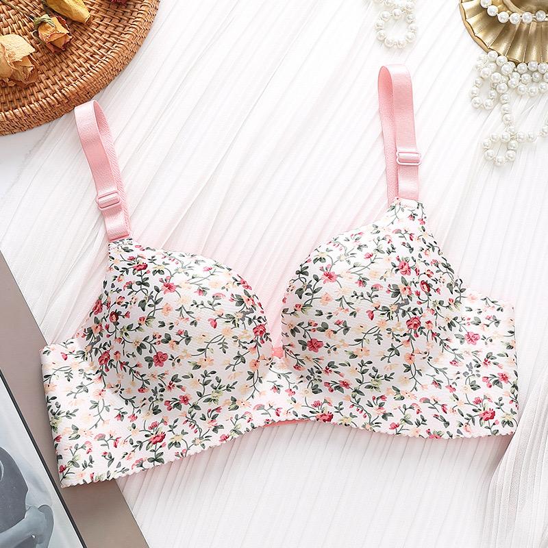 Floral High Quality adjustable breathable Bra