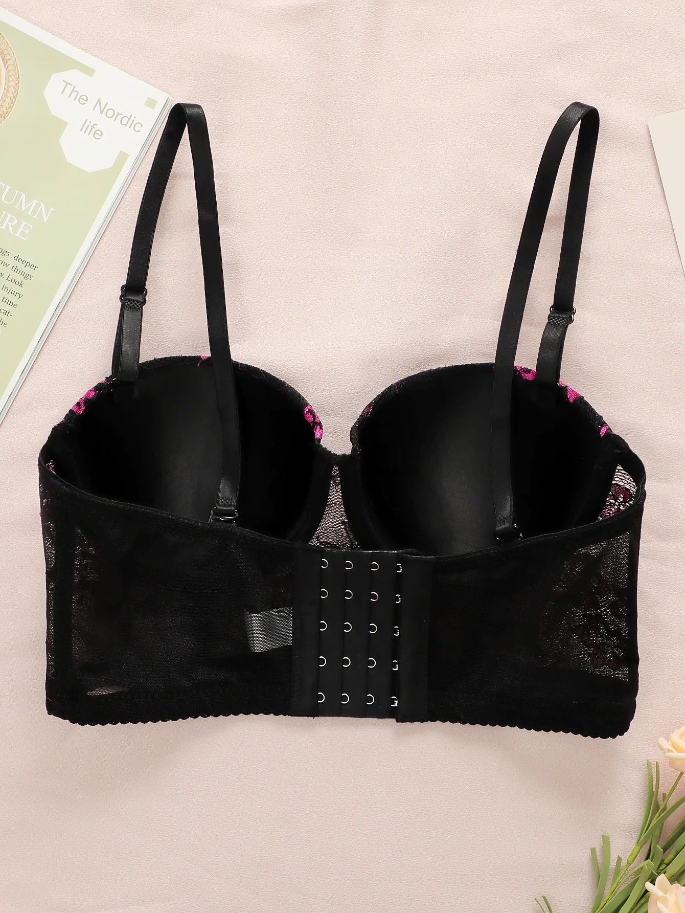 Women's Vest Embroidered Bra