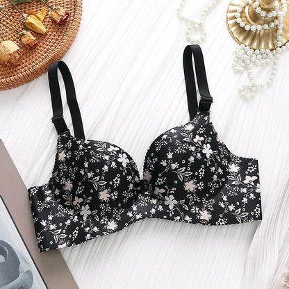 Floral High Quality adjustable breathable Bra