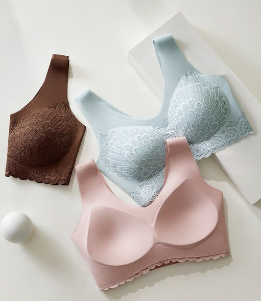 Anti-Sagging Wide Shoulder Strap Bra