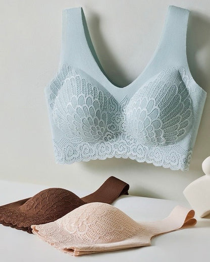 Anti-Sagging Wide Shoulder Strap Bra