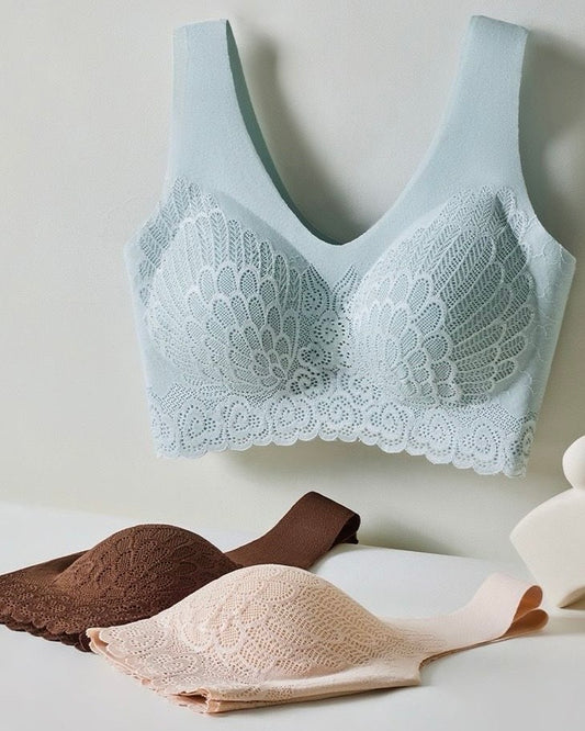 Anti-Sagging Wide Shoulder Strap Bra