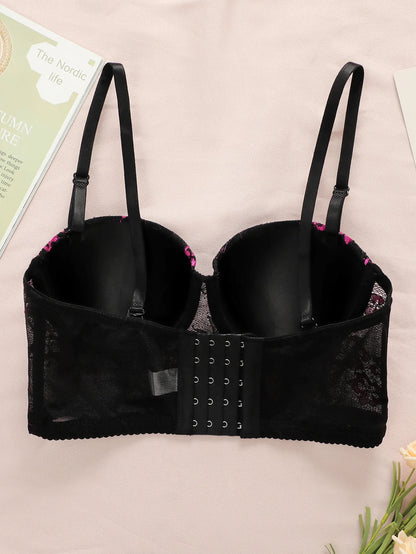 Women's Vest Embroidered Bra
